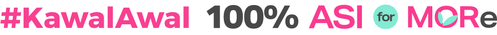 #kawalawal 100% ASI For More